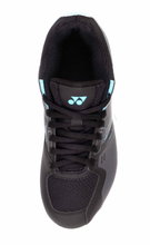 Yonex Badmintonschuhe Strider Flow 2025 (Schnürsenkel) schwarz/blau Kinder